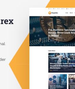 Cryptrex | Cryptocurrency & Mining WordPress Theme