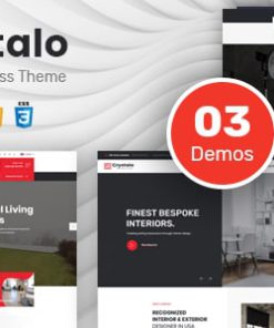 Crystalo - Architecture and Interior Design WordPress Theme