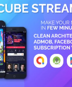 CubeStream - TMDB Movies, TV Series and Livestream Platform