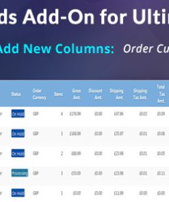 Custom Fields Add-on For WooCommerce Ultimate Reports