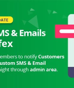 Custom SMS & Email Notifications module for Perfex CRM