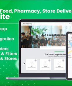 Customer Website For Grocery, Food, Pharmacy, Store Delivery Laravel App