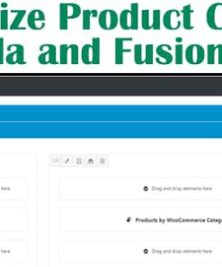 Customize Product Category for Avada and Fusion Builder