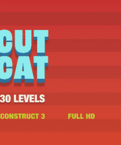 Cut For Cat - HTML5 Game (Construct3)