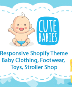 Cute Babies - Responsive Shopify theme for Baby Store