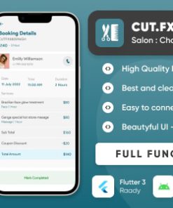 CutFX : Salon App -  Appointments Managements, Services management, Manage salon