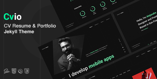 Cvio - CV Resume & Personal Portfolio Jekyll