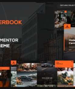 Cyberbook - Elementor Portfolio WordPress Theme