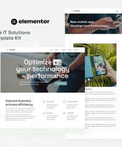 Cyborg - Tech Agency & IT Solutions Elementor Template Kit