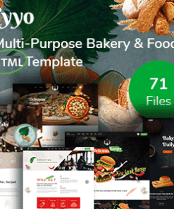 Cyyo- Multipurpose Food &  Bakery HTML Template