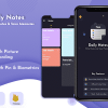 Daily Notes App - Flutter App Notes, Notepad & FireBase using with Clean & Minimal UI