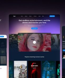 Dali - Movies & TV Shows WordPress Theme