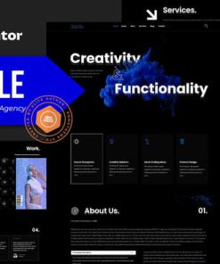 Darkle - Creative & Digital Agency Elementor Template Kit