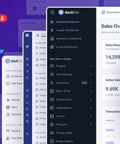 DashLite - Admin Dashboard UI Kit Figma Template