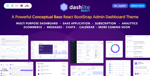 DashLite - React Admin Dashboard Template