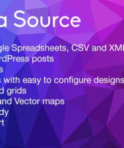 Data Source - charts, tables, maps and data grids