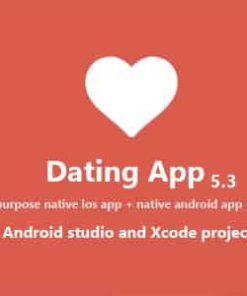 Dating App - web version, iOS and Android apps