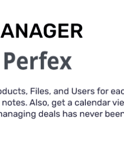 Deals Management for Perfex CRM