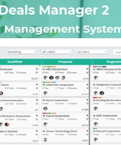 Deals Manager 2 CRM