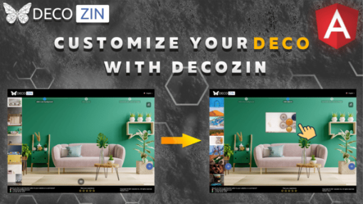 Decor customizer - Angular application