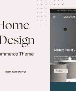 Decoraty - Home Design & Decor Store Theme