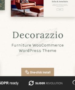 Decorazzio - Interior Design and Furniture Store WordPress Theme