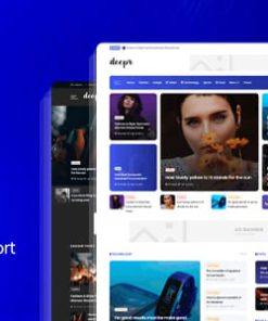 Deepr - News & Magazine Blogger Theme