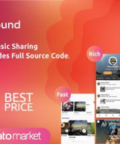 DeepSound Android- Mobile Sound & Music Sharing Platform Mobile Android Application