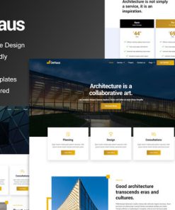 Dehaus - Interior Design & Architecture Elementor Template Kit