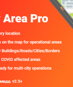 Delivery Area Pro Module for Foodomaa