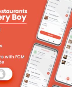 Delivery Boy For Multi-Restaurants Flutter App