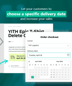 YITH WOOCOMMERCE DELIVERY DATE