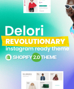 Delori - Shopify High Fashion Theme for Instagram Store