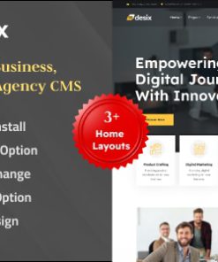 Desix - Multipurpose Business, Creative & Digital Agency CMS