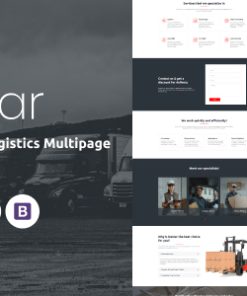 Destar - Transportation and Logistics HTML5 Template