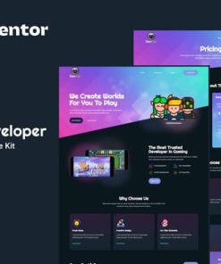 Devour - Game Developer Elementor Template Kit