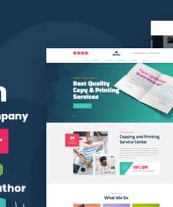 Dexen - Printing Company WordPress Theme