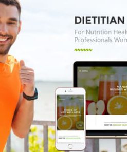 Dietitian - Nutrition Health Professionals WordPress Theme