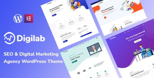 Digilab - Digital Marketing Agency WordPress Theme