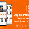 Digital Download Products Store For eBook, Video, Photo (Using Flutter For iOS and Android) 1.5