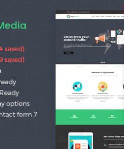 Digital Media - Online Marketing WordPress theme