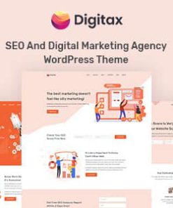 Digitax - SEO & Digital Marketing Agency WordPress Theme