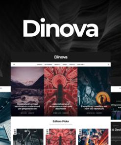 Dinova - Alternative Magazine Gutenberg Theme