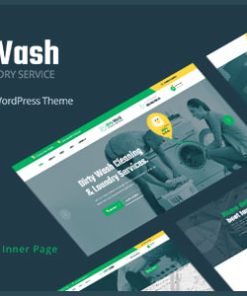 DirtyWash – Laundry Service WordPress Theme