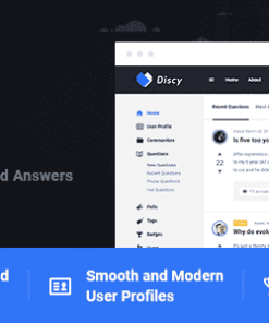 Discy - Social Questions and Answers WordPress Theme