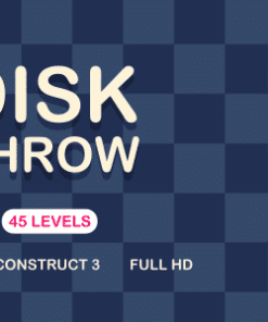 Disk Throw - HTML5 Game (Construct3)