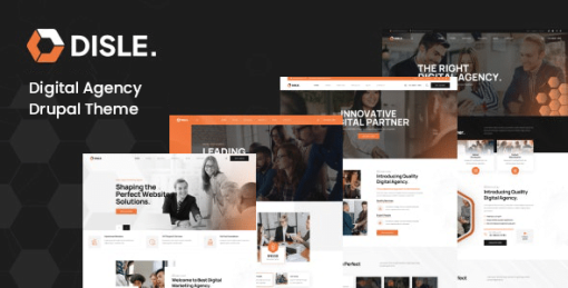 Disle - Digital Marketing Agency Drupal Theme