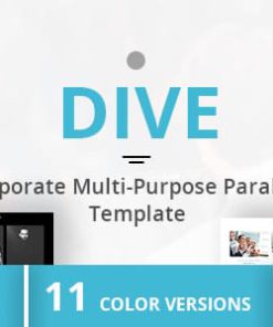 DIVE - Corporate Multi-Purpose Parallax Template