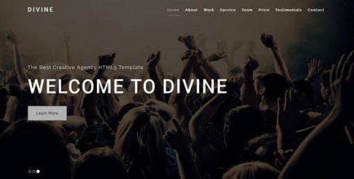 DIVINE-Creative HTML5 Template