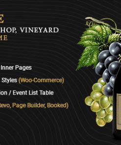 Diwine - Winery & Wine Shop, Vineyard WordPress Theme